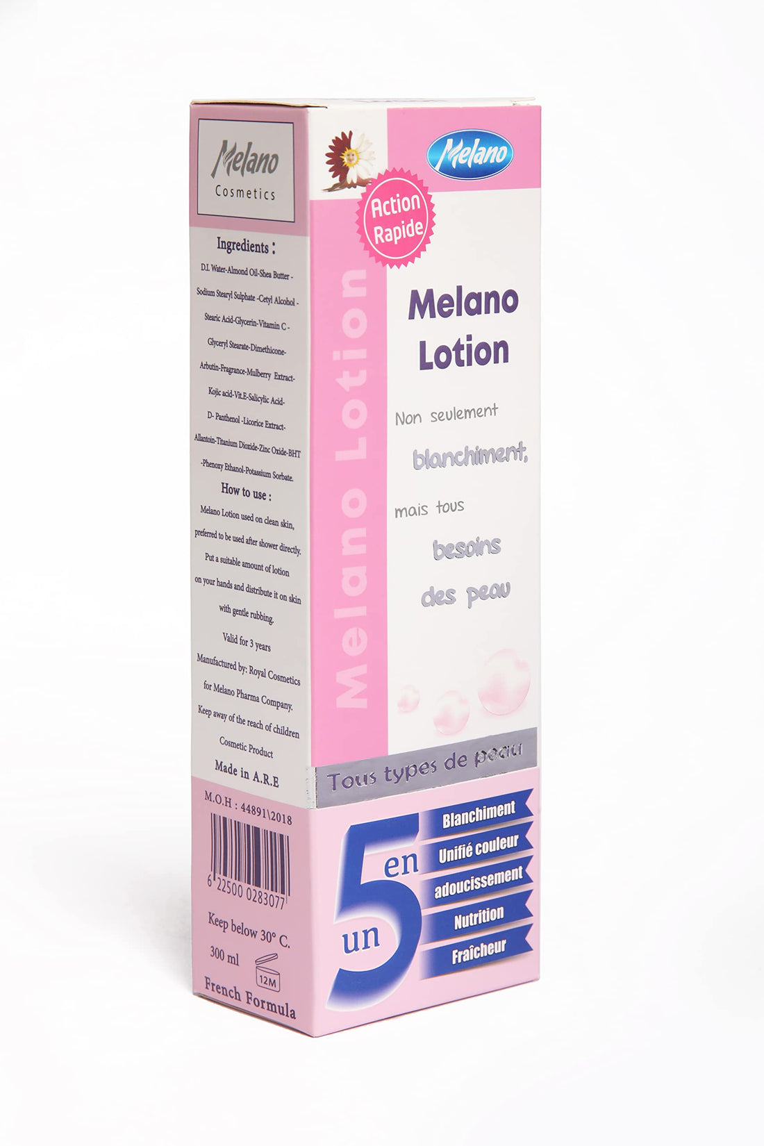 300 ml Melano Lotion 5 * 1