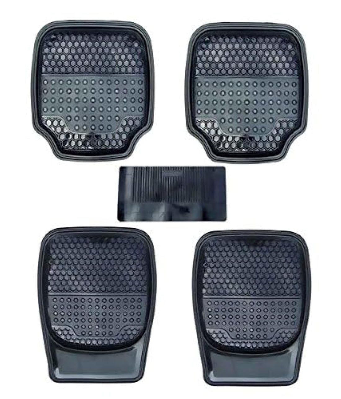 Universal Car Floor Mats 5 Piece Fit Nissan Sentra 70 * 40 Black