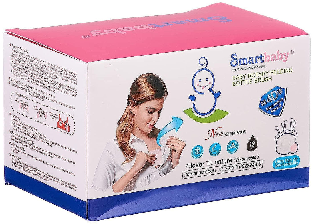 Smart Baby Disposable Breast Pads - 12 Pieces