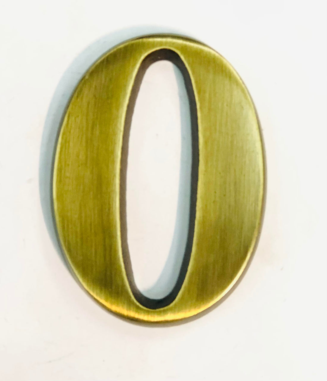 Door Sign 0 Wooden Door Accessories Apartment Door Numbers Material Copper Made in Egypt