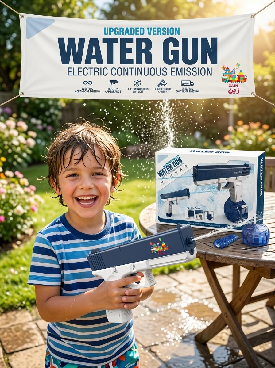 GHAZAL Magic Bubble Blaster: The Ultimate Summer Fun (ZAIN)