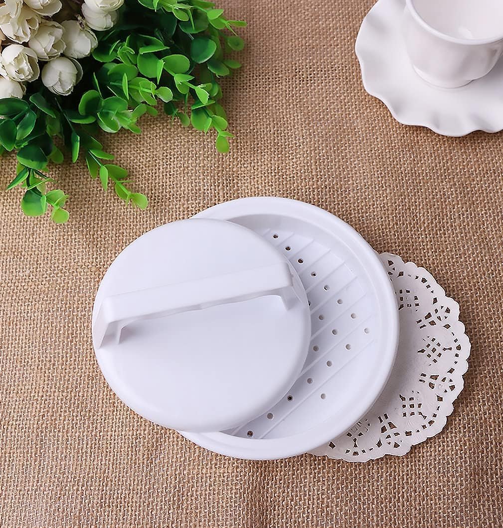 Heavy Plastic Burger Press for Evenly Shaping Burger and Kofta Easy to Clean Home Use Durable Cooking Tool