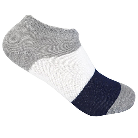 White Flower Unisex 1253 Above Ankle Sock