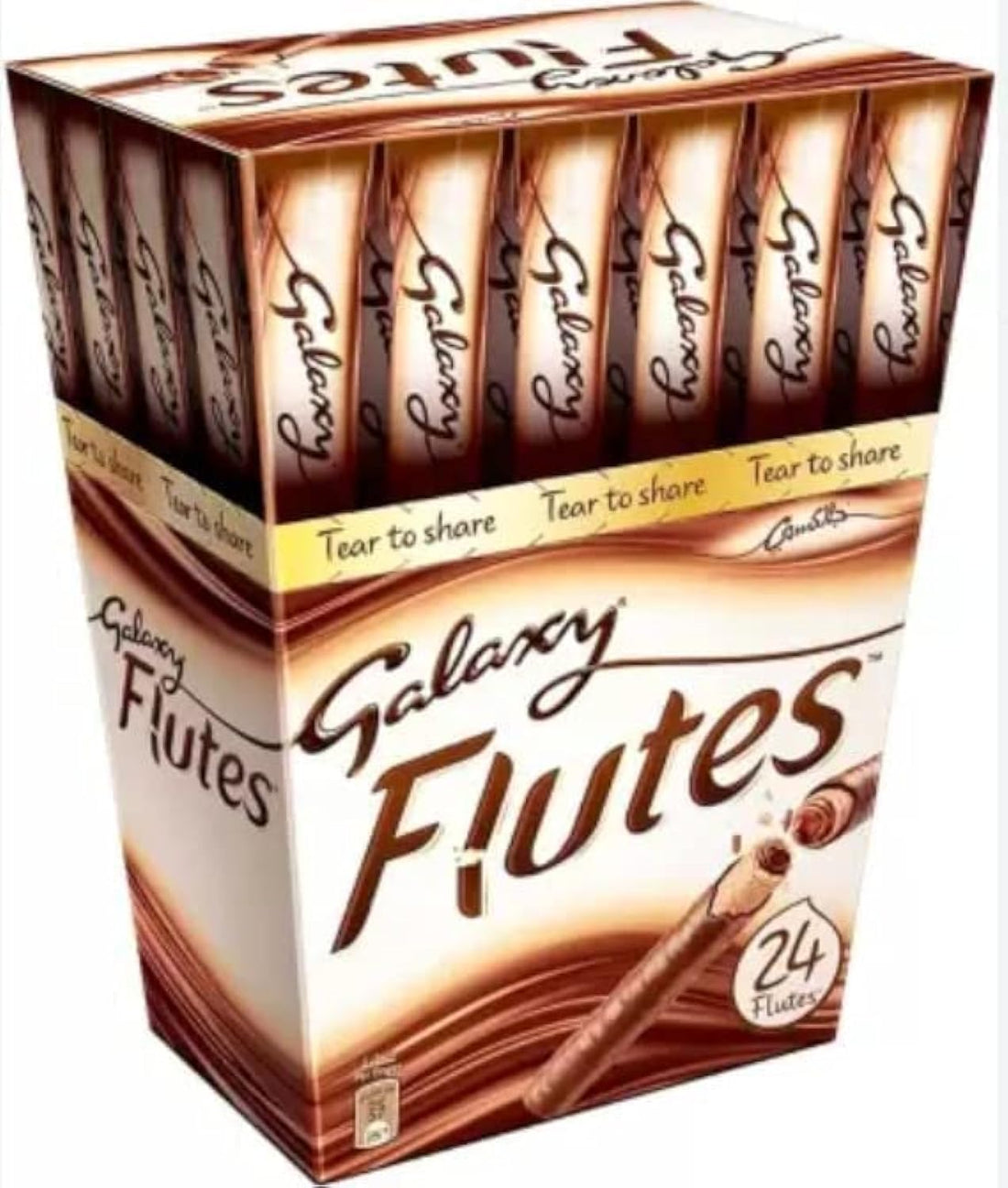 Galaxy Flutes Chocolate Twin Fingers 11.25g x 24pcs