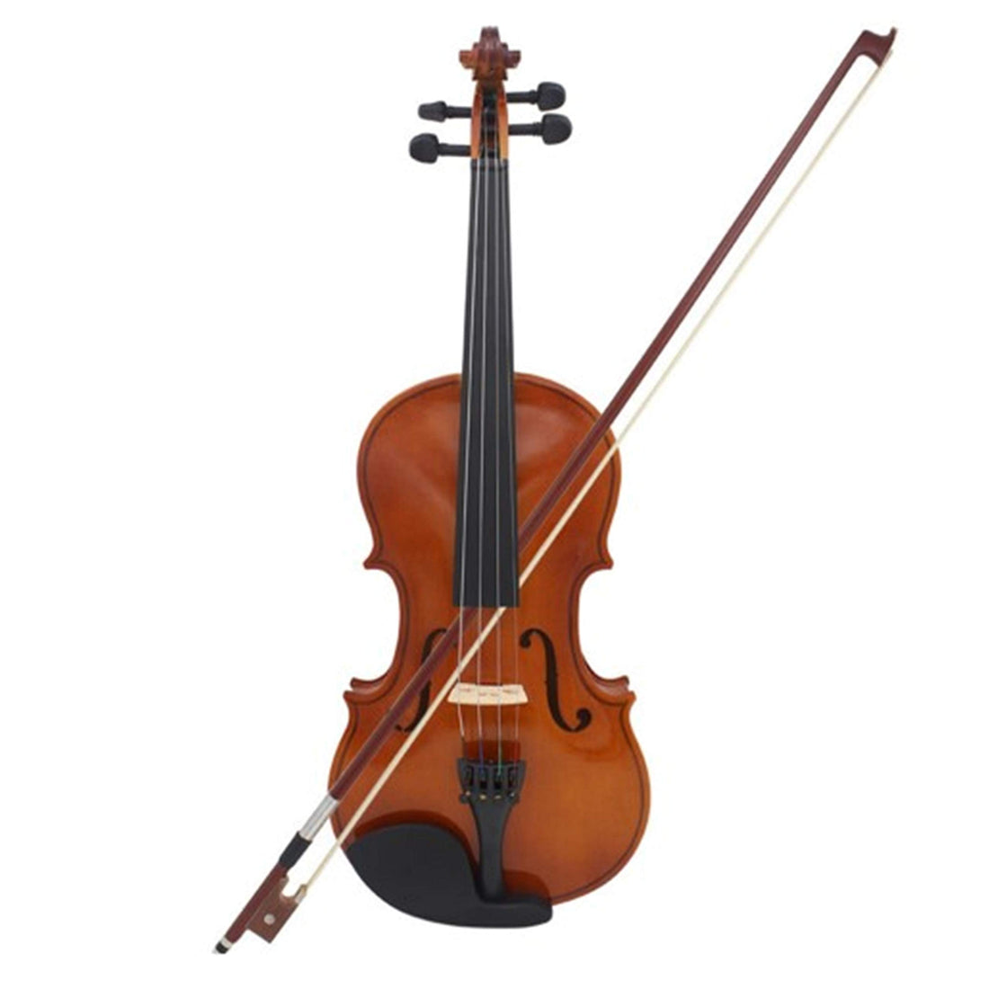 Full Size 4/4 Natural Acoustic Violin Fiddle with Case Bow New-FE2135