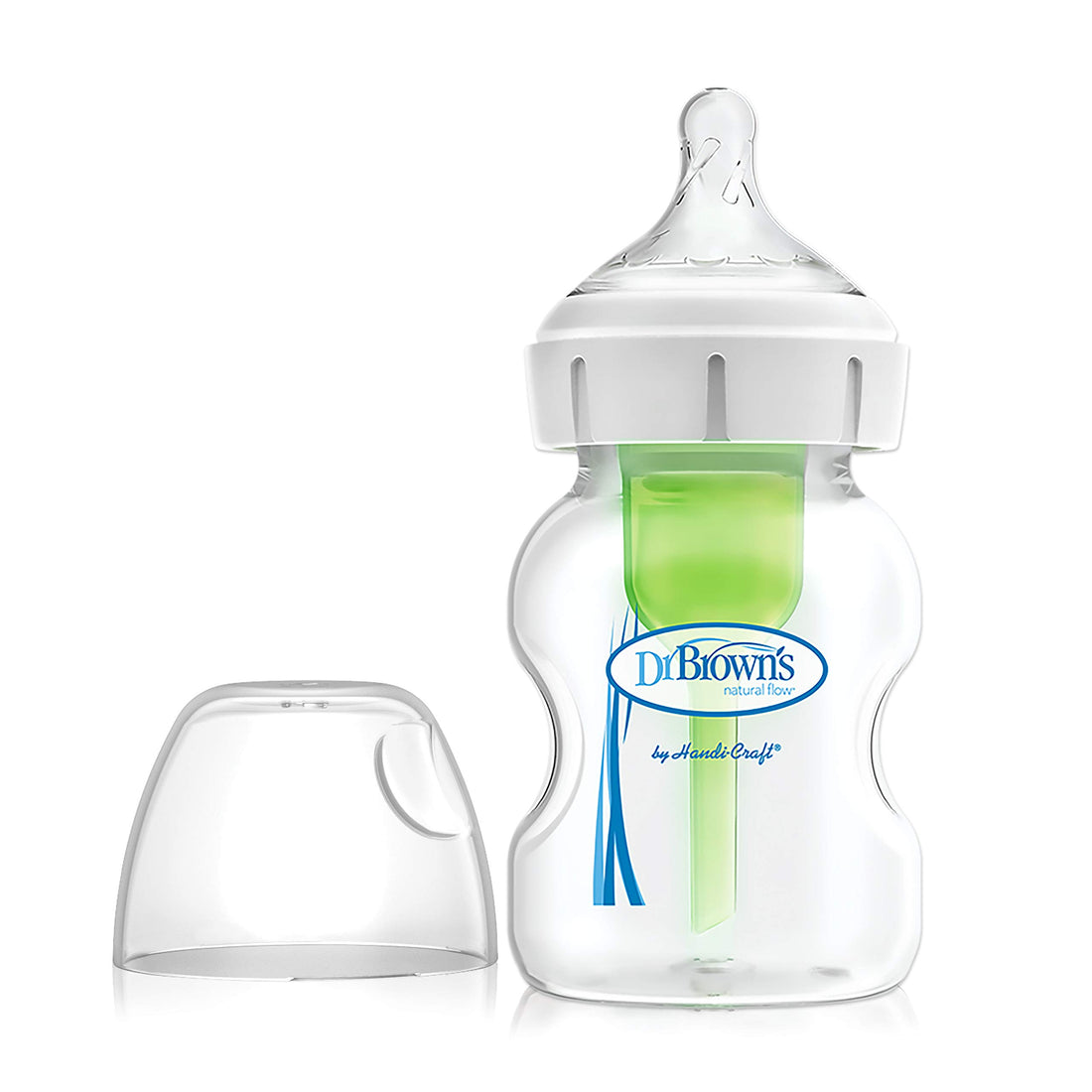 Dr Brown's Natural Flow Options Plus Wide-Neck Feeding Bottle - 150 ml
