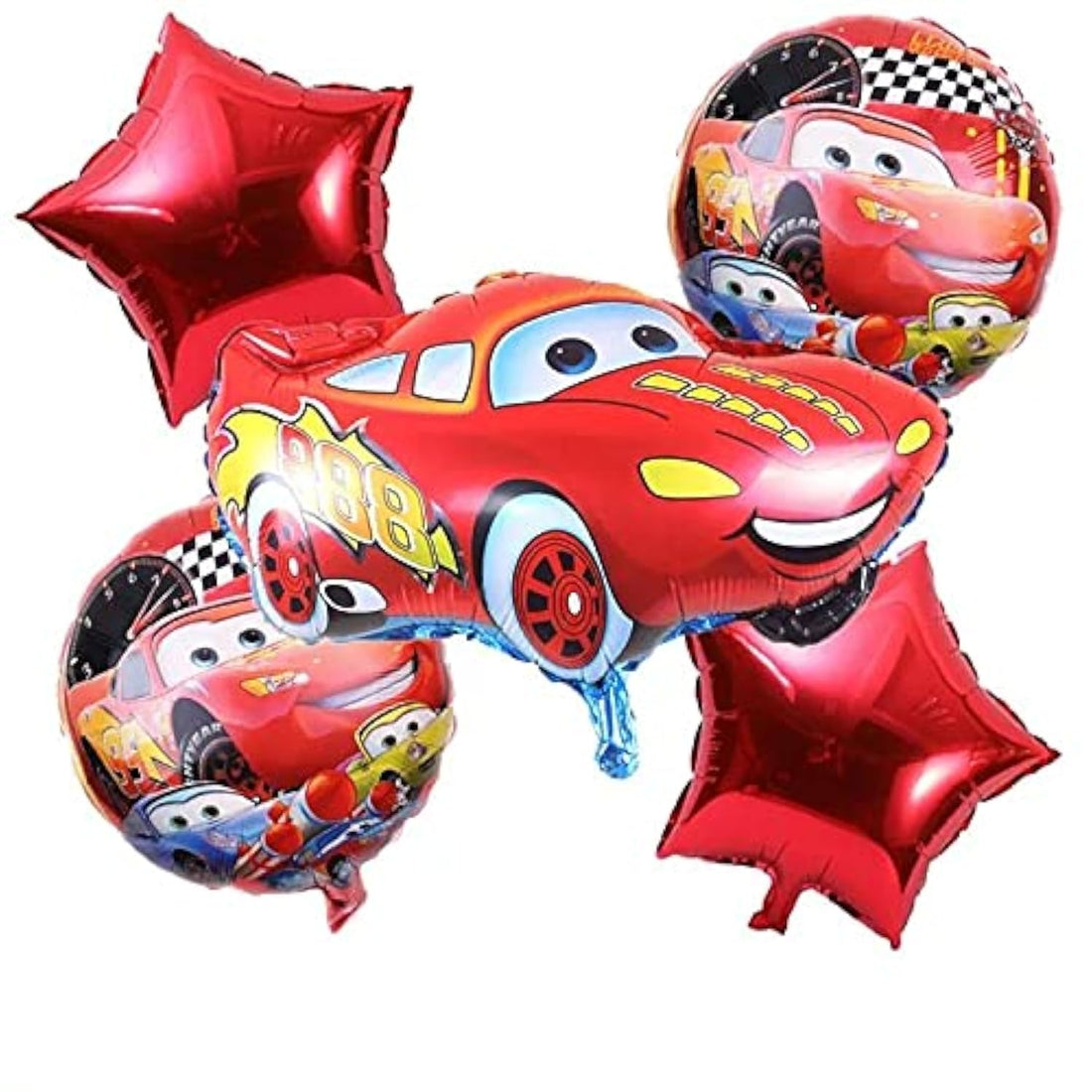 Wonka Lightning Macoean Helium Balloons - 5 Set