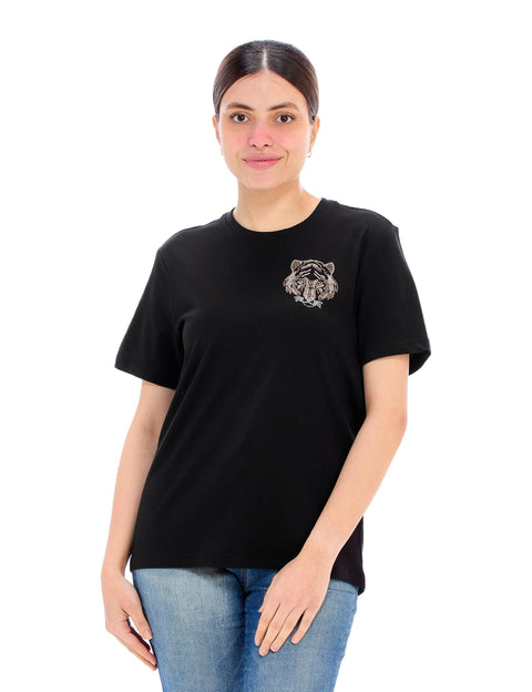 ONLY Women's Kita Tiger Life Top
