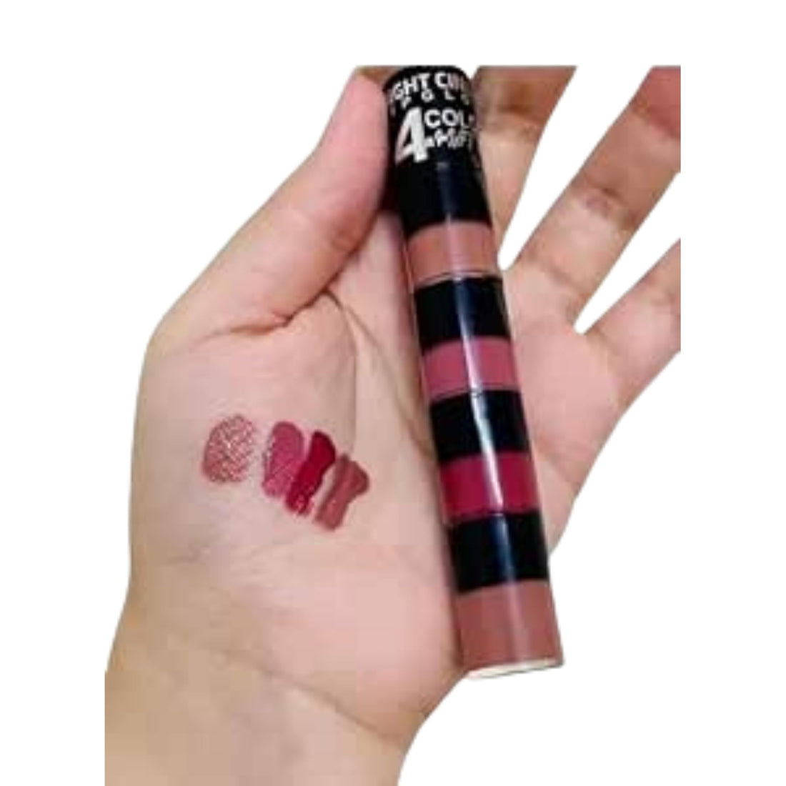Lip Gloss 4 * 1 Long Lasting Matte Rouge No. 201