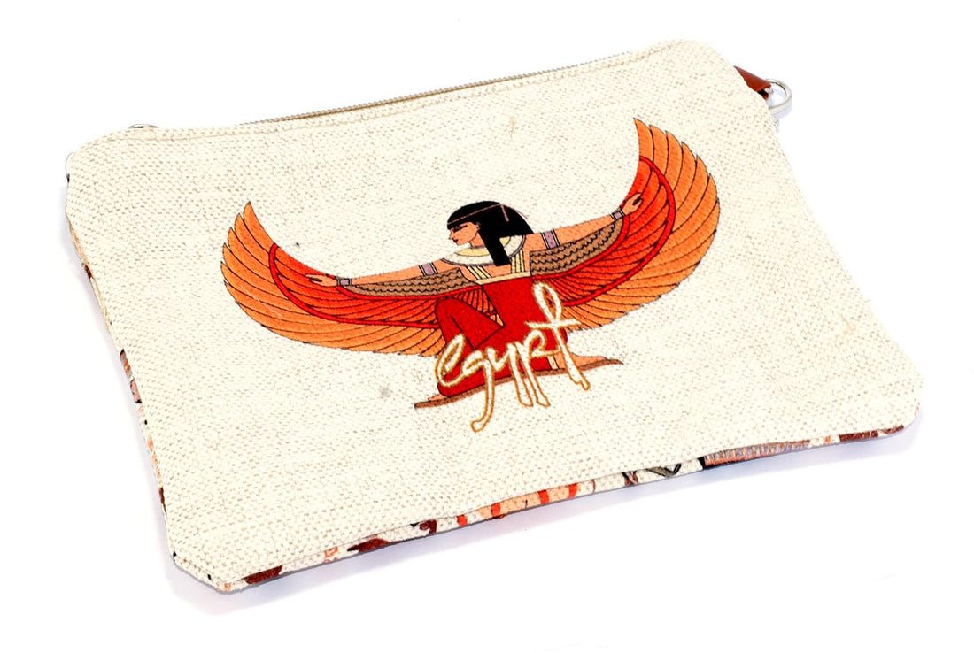immatgar pharaonic hand Wallet Egyptian souvenirs gifts from Egypt for Women Girls (1, Diverse shape 12.5 Cm Width)