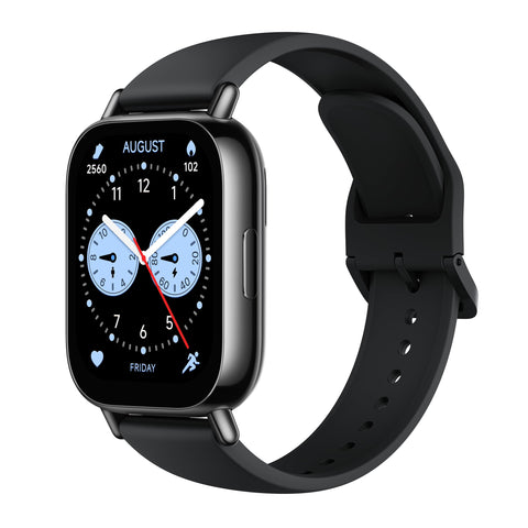 Xiaomi Redmi Watch 5 Lite Black features a 1.96" AMOLED display, built-in GPS, Bluetooth calling, advanced health & workout tracking, and 18-day battery life | 1-year manufacturer warranty.