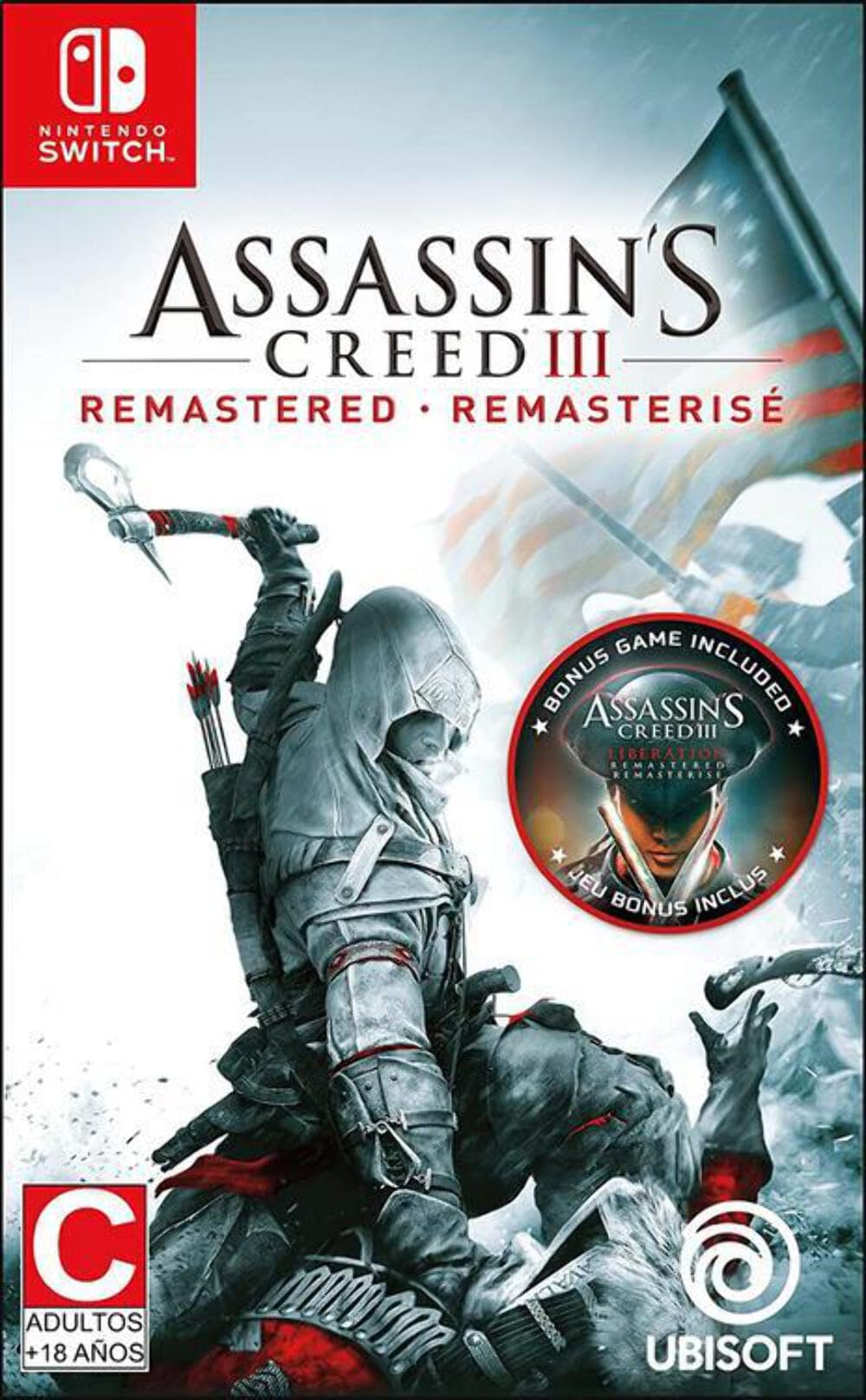 Ubisoft Assassins Creed 3 Remastered Nintendo Switch (Nintendo Switch)