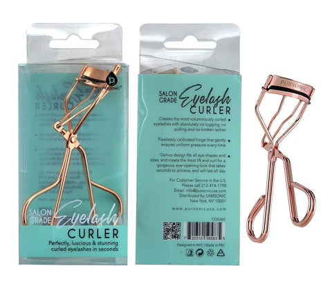 Pursonic | Pro Eyelash Curler for All Eye Shapes, Longlasting Voluminously Eyelash Curls