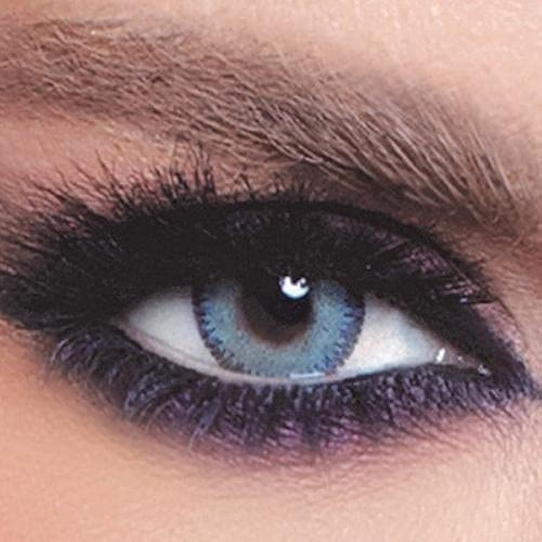 Bella Colored Lenses - Glow - 3 Months - Navy Grey -1.50