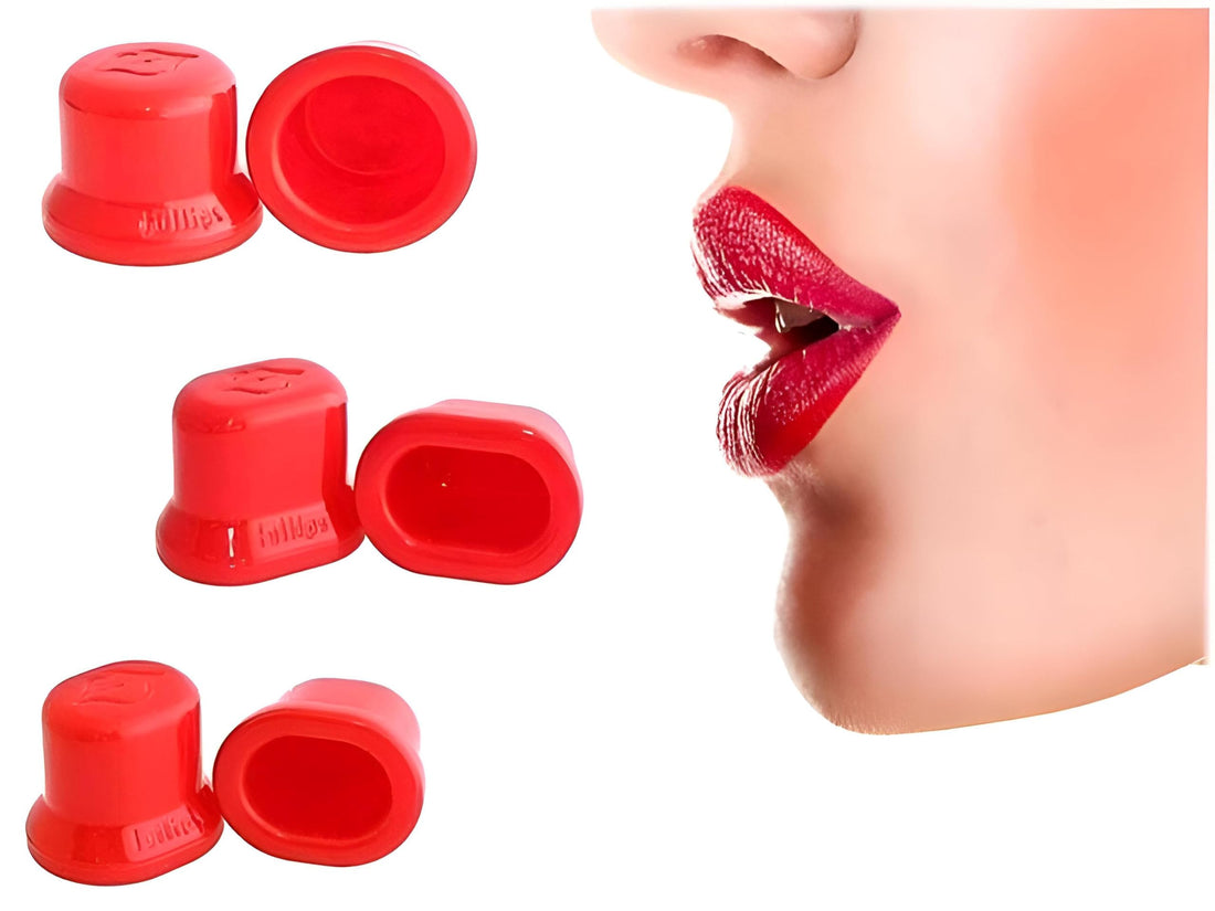 Lip Enhancement Kit - Gentle suction system with dual-shaped heads for natural, long-lasting fullness without injections