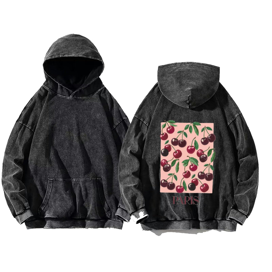 Mira Paris hoodie washed
