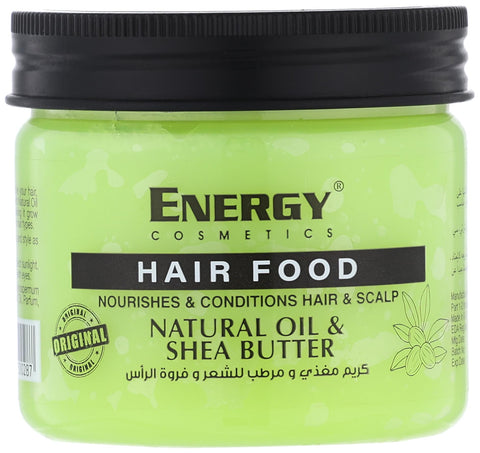 Energy 0287 Natural Oils and Shea Butter Hair Food 200 ml