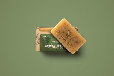 Aloe Vera and Sandalwood Oil Soap 100 g