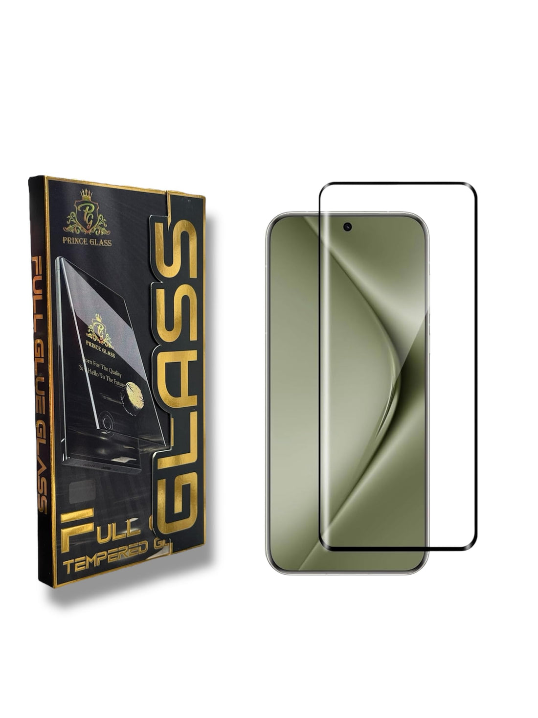 شاشة حماية متوافق مع Huawei Pura 70 Ultra من الزجاج المقوى بدرجه صلابة 9H مقاوم للصدمات ومقاومة السقوط يدعم بصمات الأصابع مقاوم للخرابيش مع ملمس ناعم لطيف