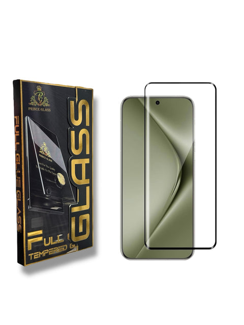 شاشة حماية متوافق مع Huawei Pura 70 Ultra من الزجاج المقوى بدرجه صلابة 9H مقاوم للصدمات ومقاومة السقوط يدعم بصمات الأصابع مقاوم للخرابيش مع ملمس ناعم لطيف