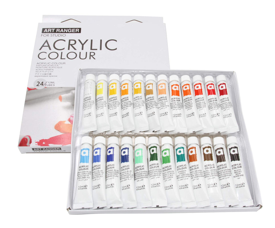 Paintersisters art rangers 24 tubes acrylic colour