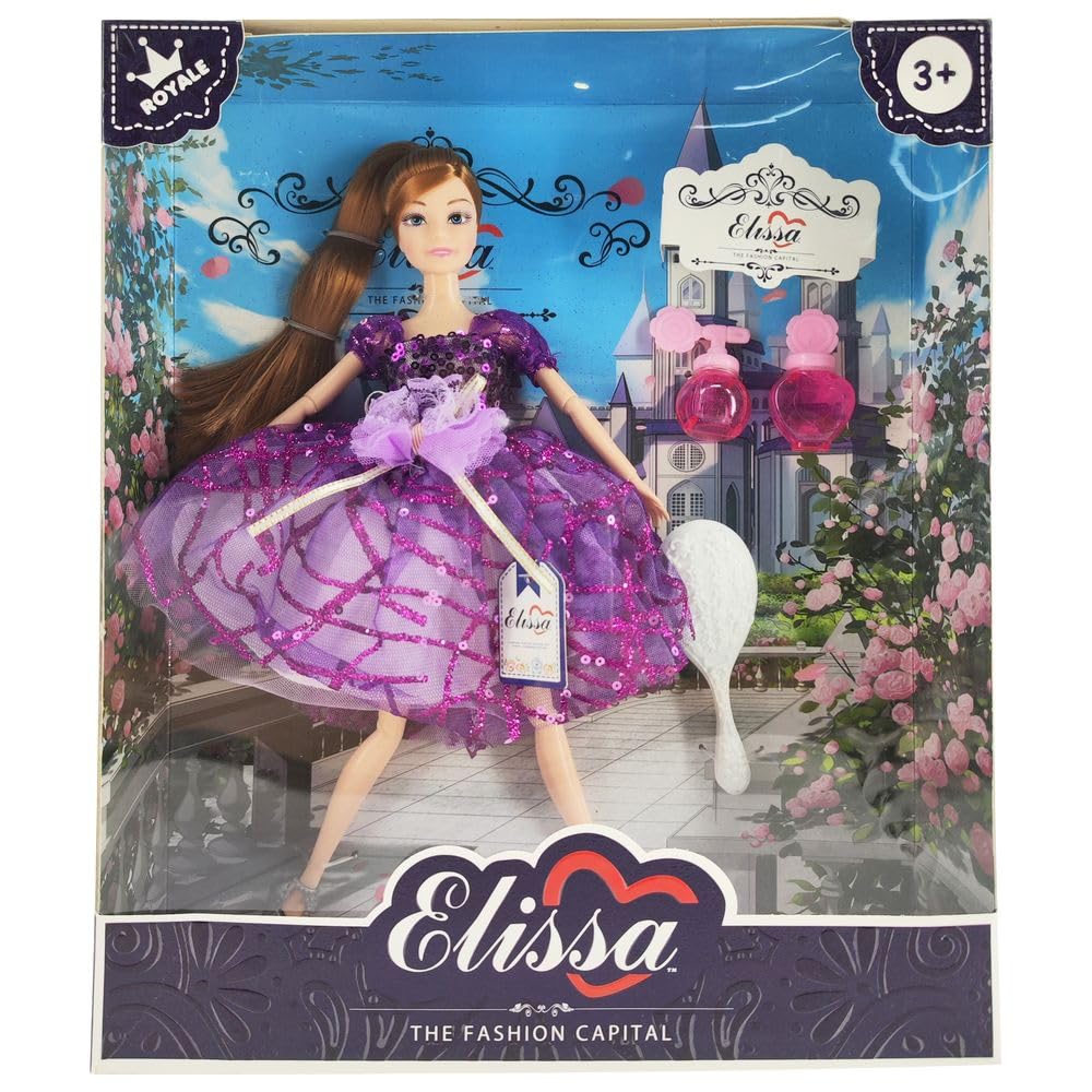 Elissa Fashion Doll Royale Style II with Accessories SL306120 Multicolor