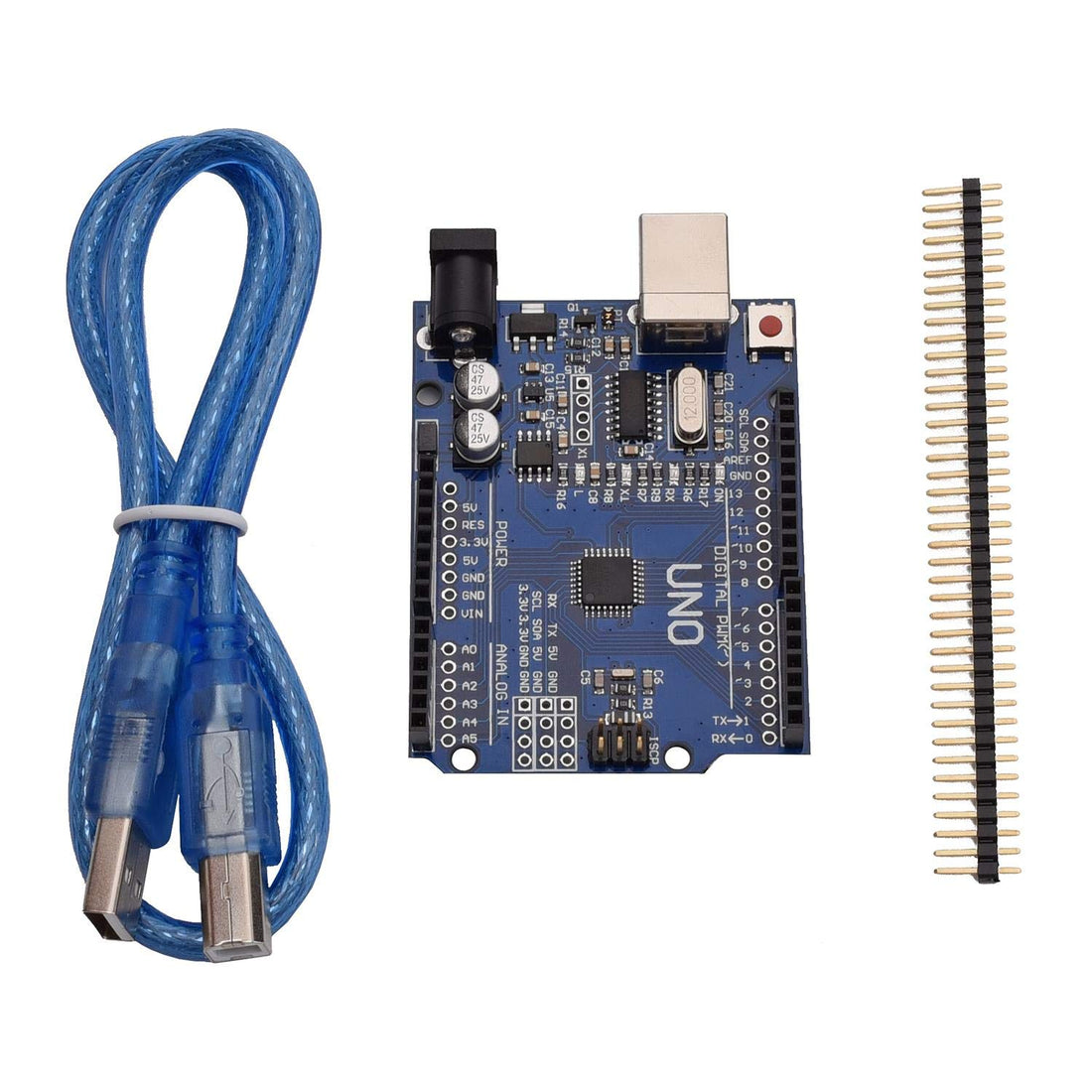 Arduino - UNO R3 ATmega328P ATmega16U2 Development Board with USB Cable