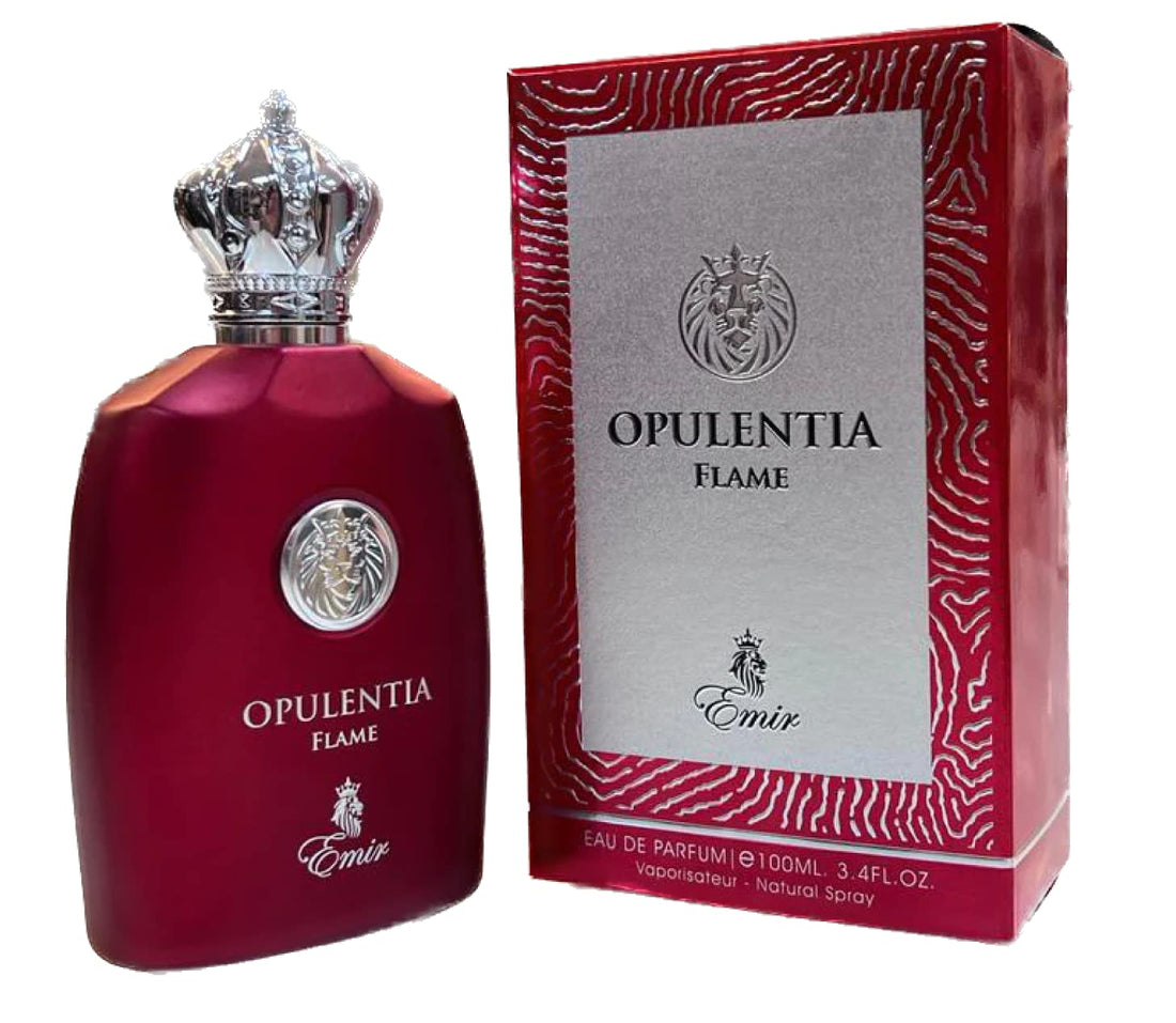 Paris Corner Opulentia Flame Unisex Eau de Parfum Fragrance, 3.4 Fl Oz