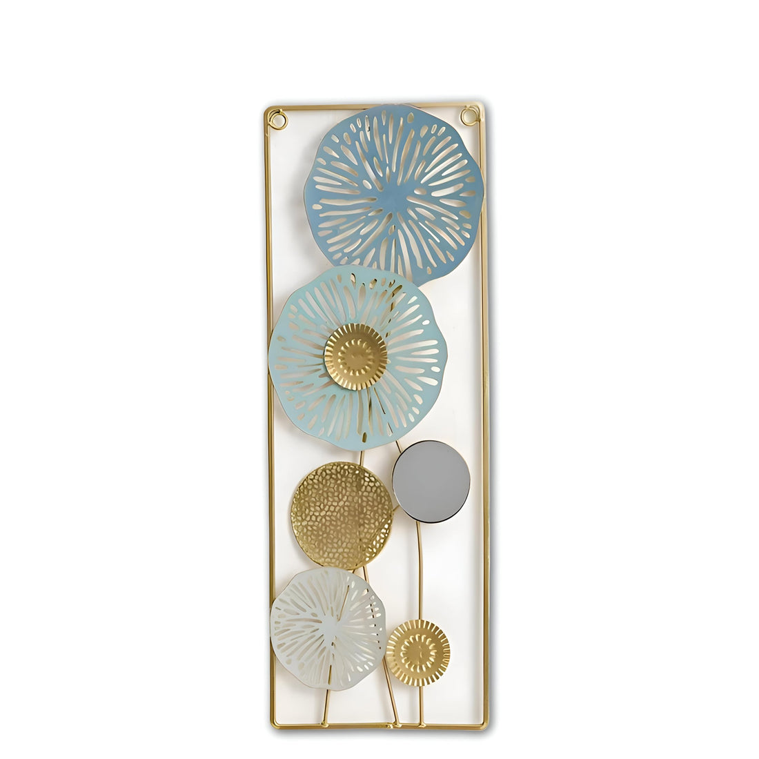Circular Wall Decor - Modern Metal Sculptures with a Gold Finish, Perfect for Adding a Unique and Artistic Touch to Your Walls, Create a Focal Point with This Stunning Wall Art (option 4)