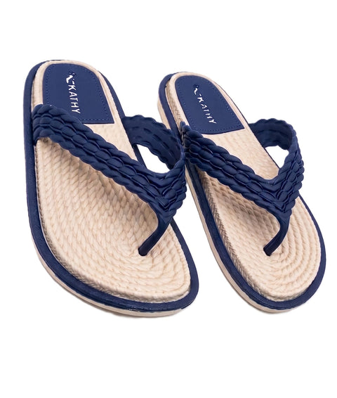 "Orchid 5" Women's Fashion Slipper with Elastic Rubber Material - Comfortable Home and Beach - Available in Multiple Colors and Sizes 37 to 41