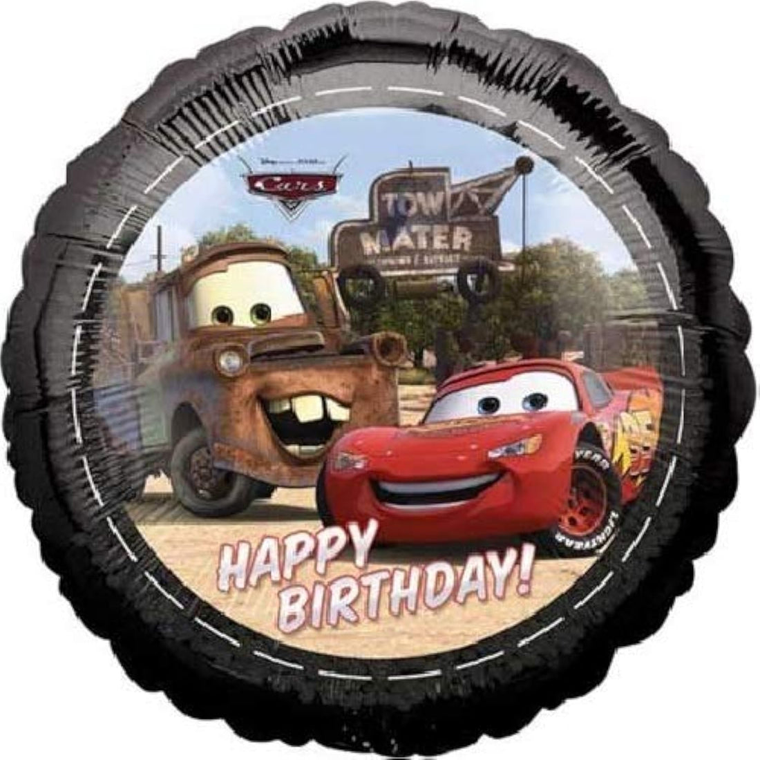Amscan Cars Happy Birthday Foil Balloon
