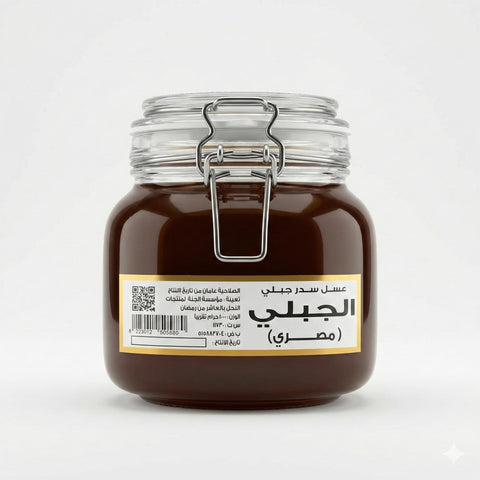 Al-Gabali 100% Natural Egyptian Sidr Honey - Premium Quality and Economical Price - 1 kg