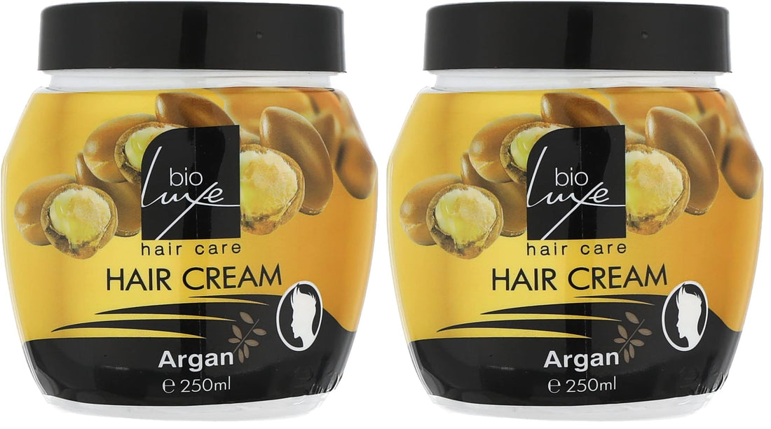 Bioluxe argan hair cream - 250 ml (Pack of 2)