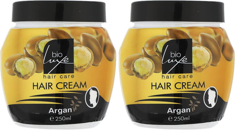 Bioluxe argan hair cream - 250 ml (Pack of 2)