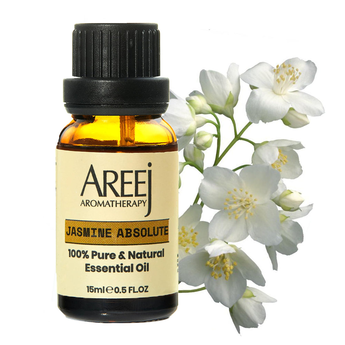 Areej Aromatherapy - Ar 0229 Jasmine Absolute 15Ml With An Effective Formula, Its Effect Lasts For A Long Time