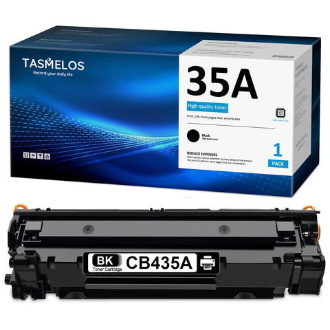 1-Pack 35A Toner Cartridge Replacement for HP 35A | CB435A Toner P1002 P1003 P1004 P1005 P1006 P1007 P1008 P1009 Printer
