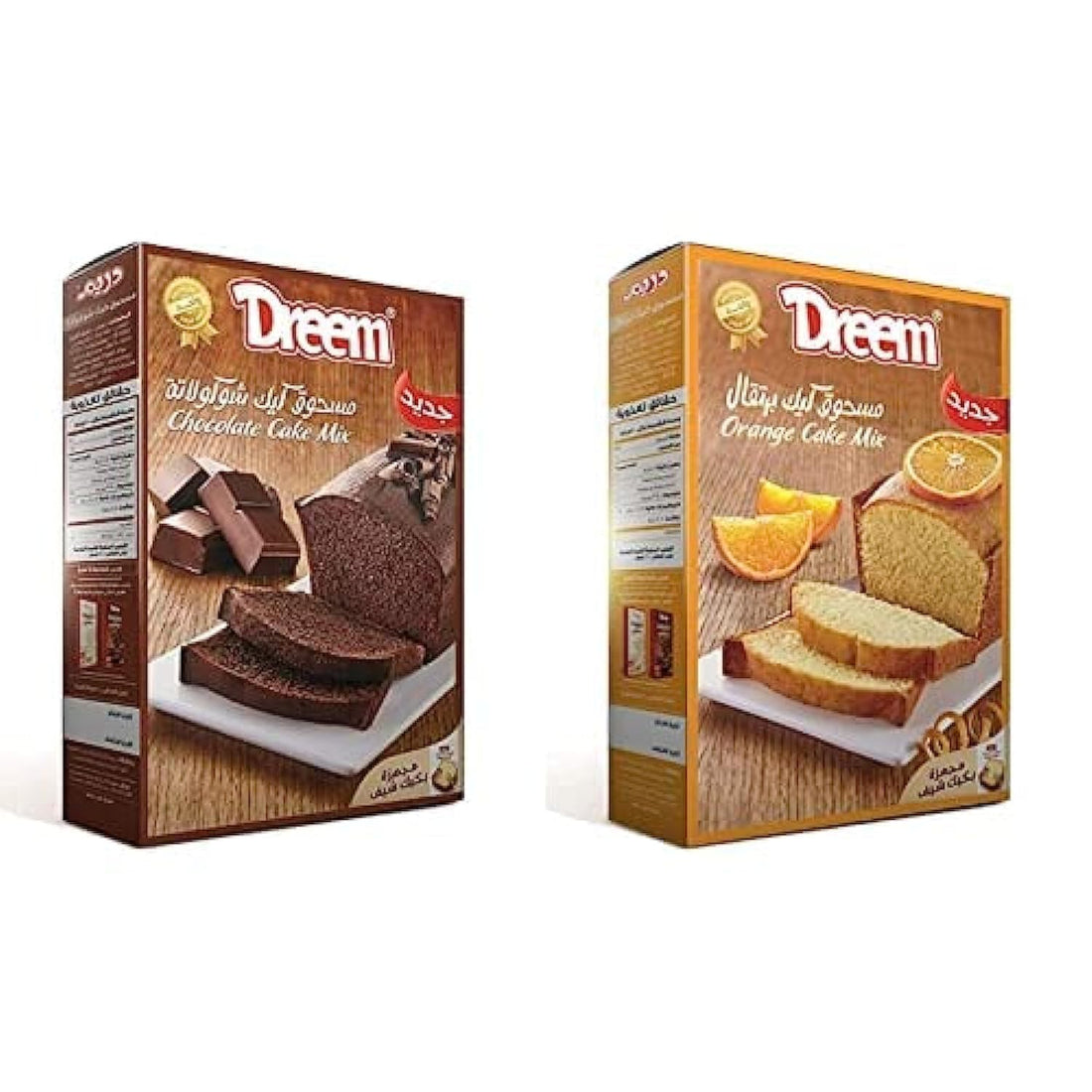 Dreem Cake Chocolate Flavor, 400 Gm & Dreem Cake Orange Flavor, 400 Gm & Dreem Coconut Cake Mix, 400Gm
