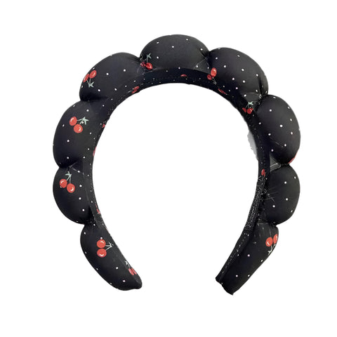Silk Headband - Ultra-Soft Velvet Design for Facial Treatments, Spa Baths, and Skincare Routines, Machine-Washable for Easy Care (model 1)