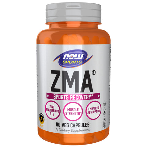 Now Sports ZMA Sports Recovery 90 Caps - Dietary Supplement