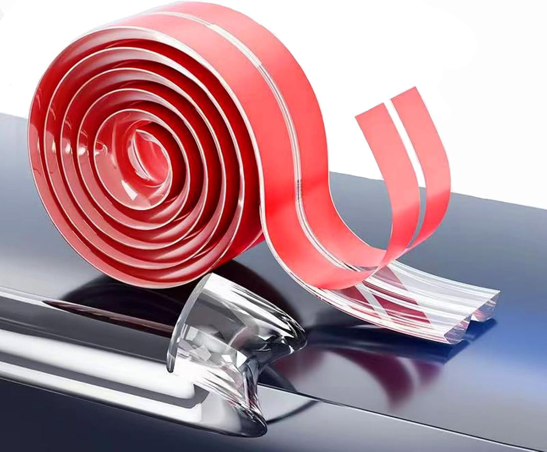 Circle M 2cm x 5m Clear Silicone Edge & Corner Protector Strip: Baby Proofing Safety Guard Tape