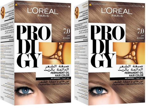 L'Oréal Paris Prodigy, 7.0 Blonde (Pack of 2)