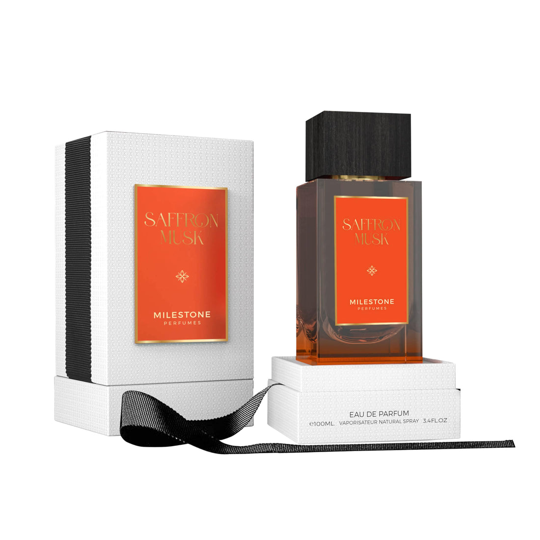 Milestone Saffron Musk Eau de Parfum, Oriental Musk, 100ml, For Women