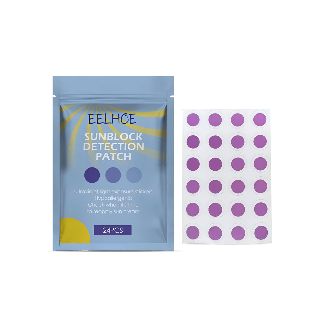 Sun Safety - UV Detecting Patches for Real-Time Reapplication Alerts and Effective Skin Protection