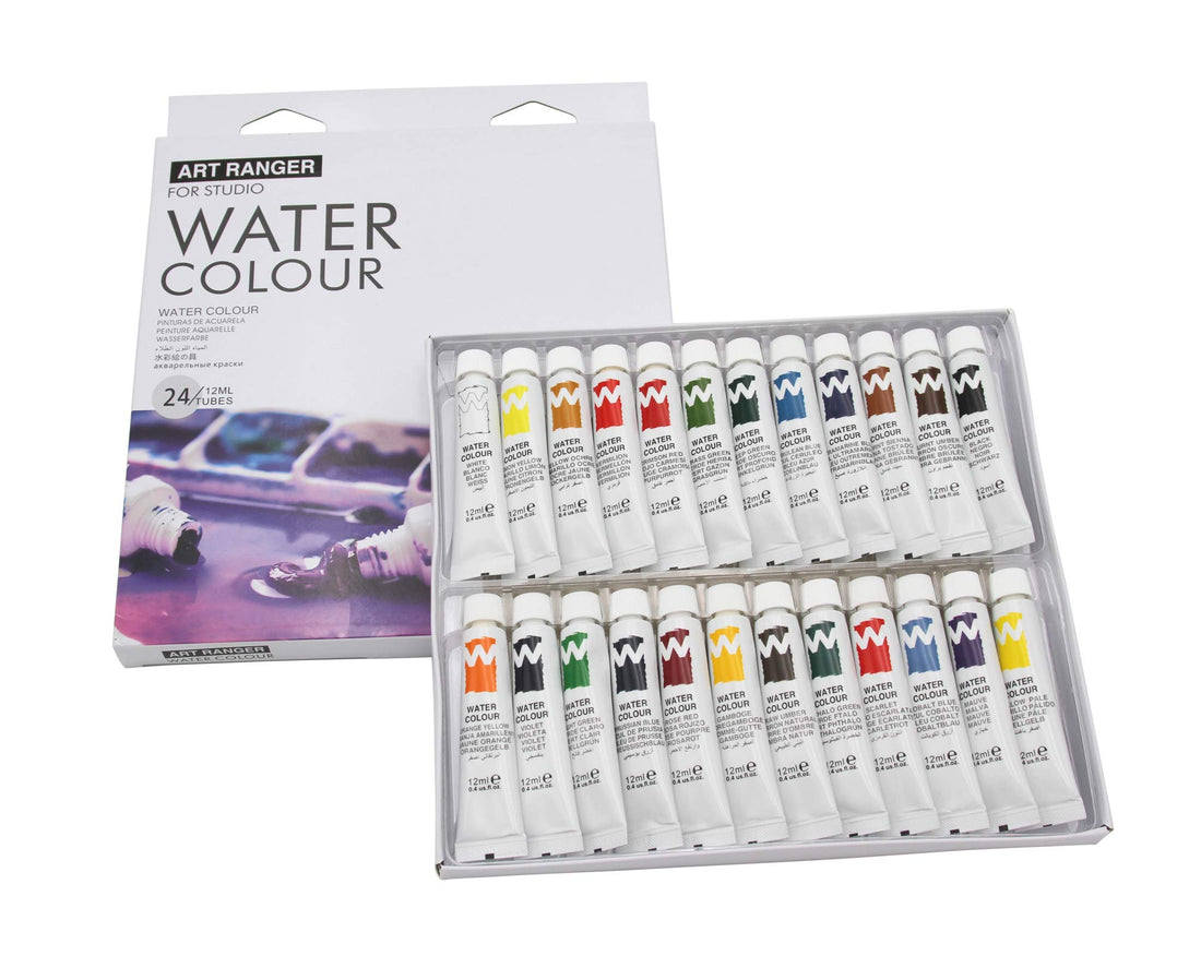 Paintersisters Art Rangers Water Colour Paint Set 24 Colors Paint Kit - No:2412C-4