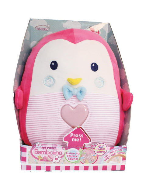 BAMBOLINA PLUSH PENGUIN WITH LIGHT & CLASSIC MUSIC