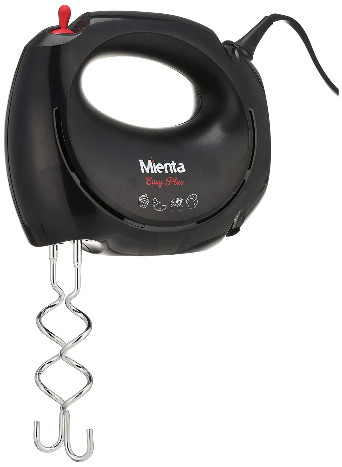Mienta - hand mixer easy plus black, 200w BT-BM1B