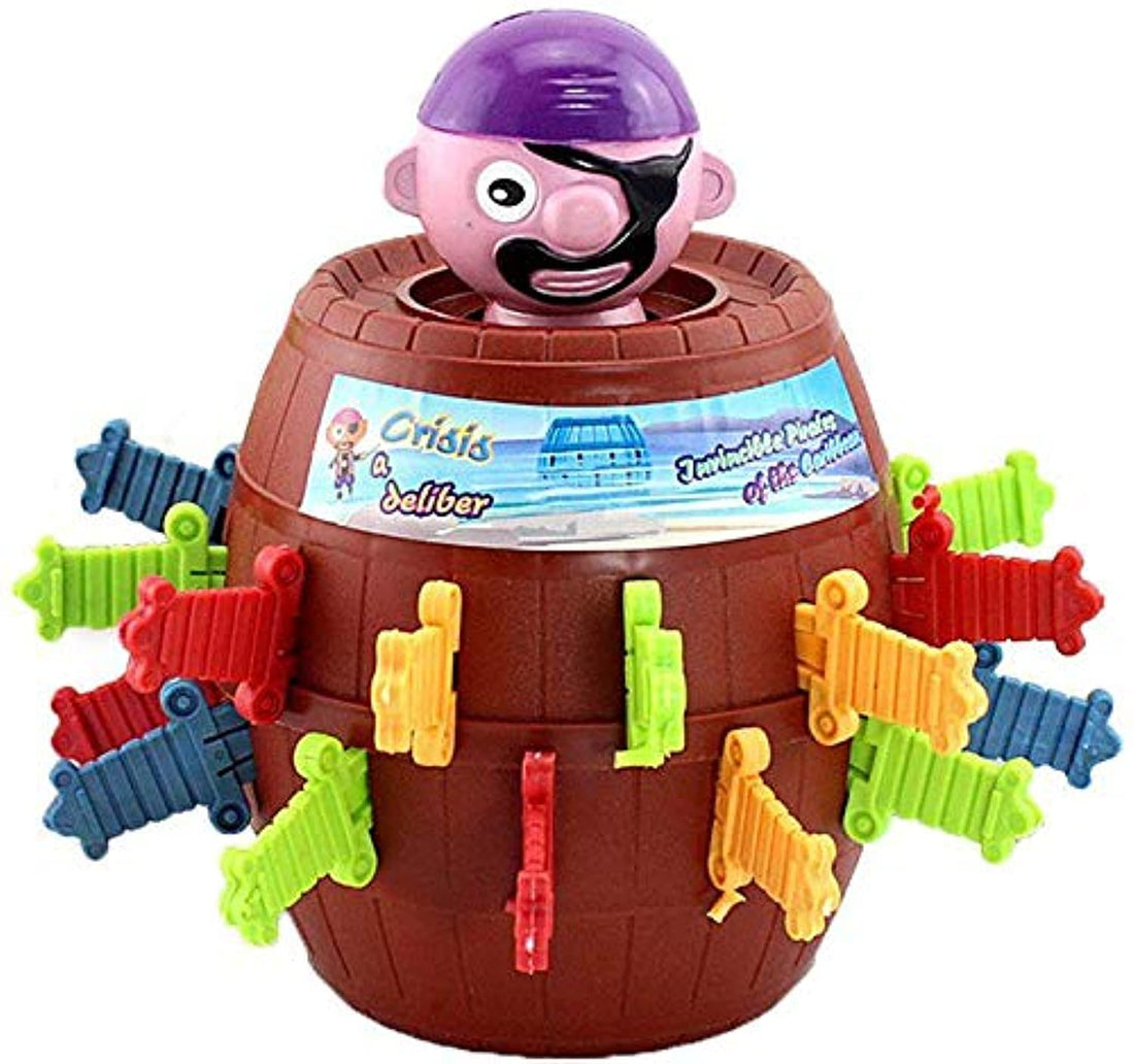 Toy Pirate Bucket for Kids and adults Lucky Stab Pop Up Game Toys Intellectual Game For Kids