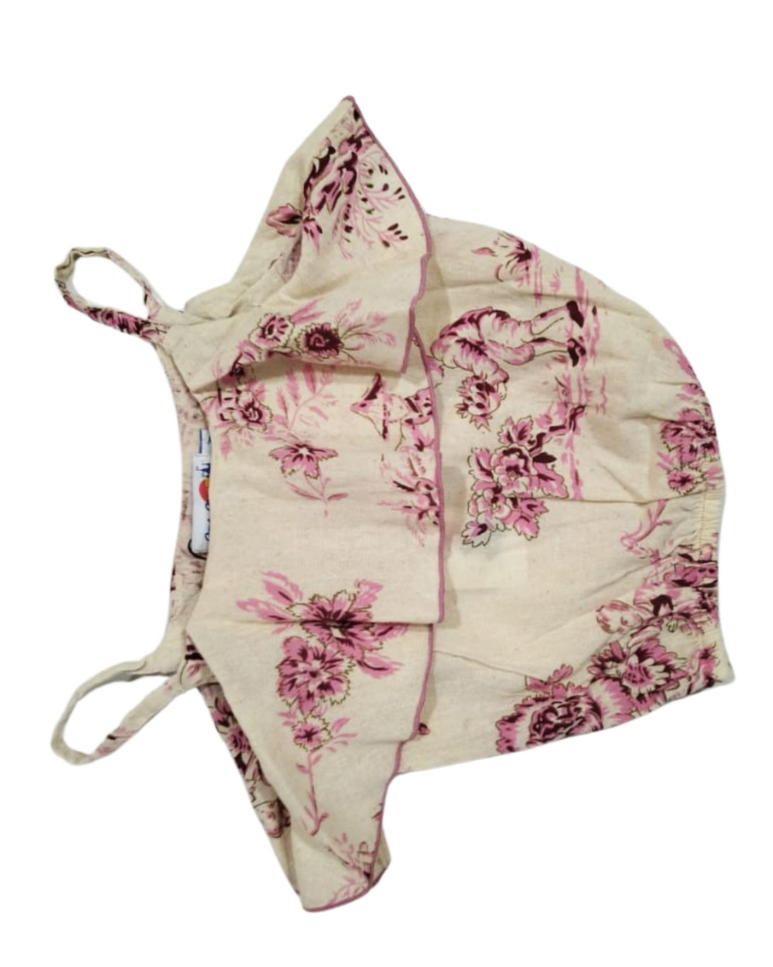 Jodi Mini | Elastic Blouse | Glow Pink | Sutitable for Girls