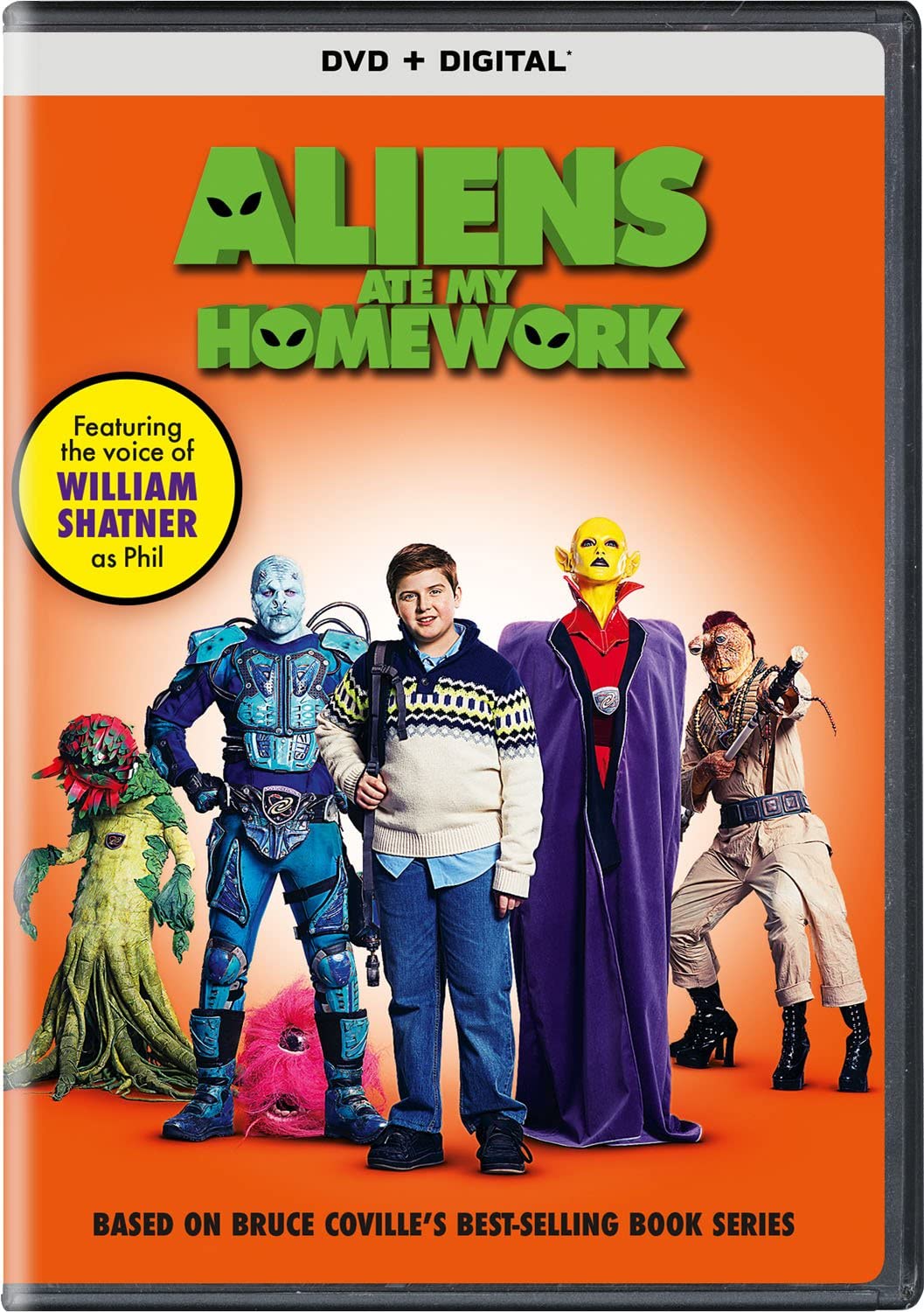 ALIENS ATE MY HOMEWORK 2018 ORG DVD