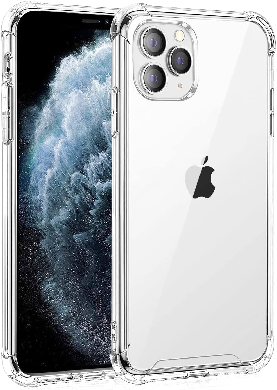 Clear Phone Case Compatible with iPhone 14 Pro Max 4 Corners Armor Full Protection TPU Anti-Yellowing Clear (iPhone 14 Pro Max)